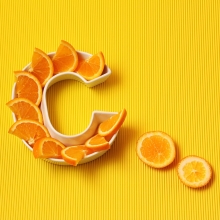 pomaranč uložený ako vitamín C